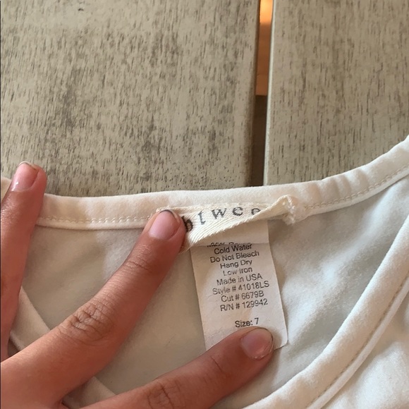 justice long sleeve shoulder shirt 👚 - Picture 4 of 5